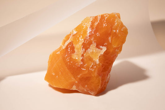 Orange Calcite Chunk 8"